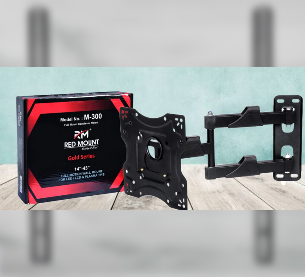 FULL MOTION WALL MOUNT FOR LED/ LCD & PLASMA TV'S