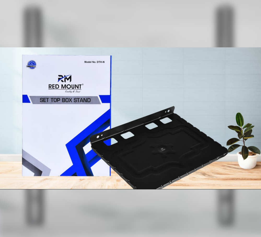 SET TOP BOX STAND MODEL NO - DTH-N SIZE -8